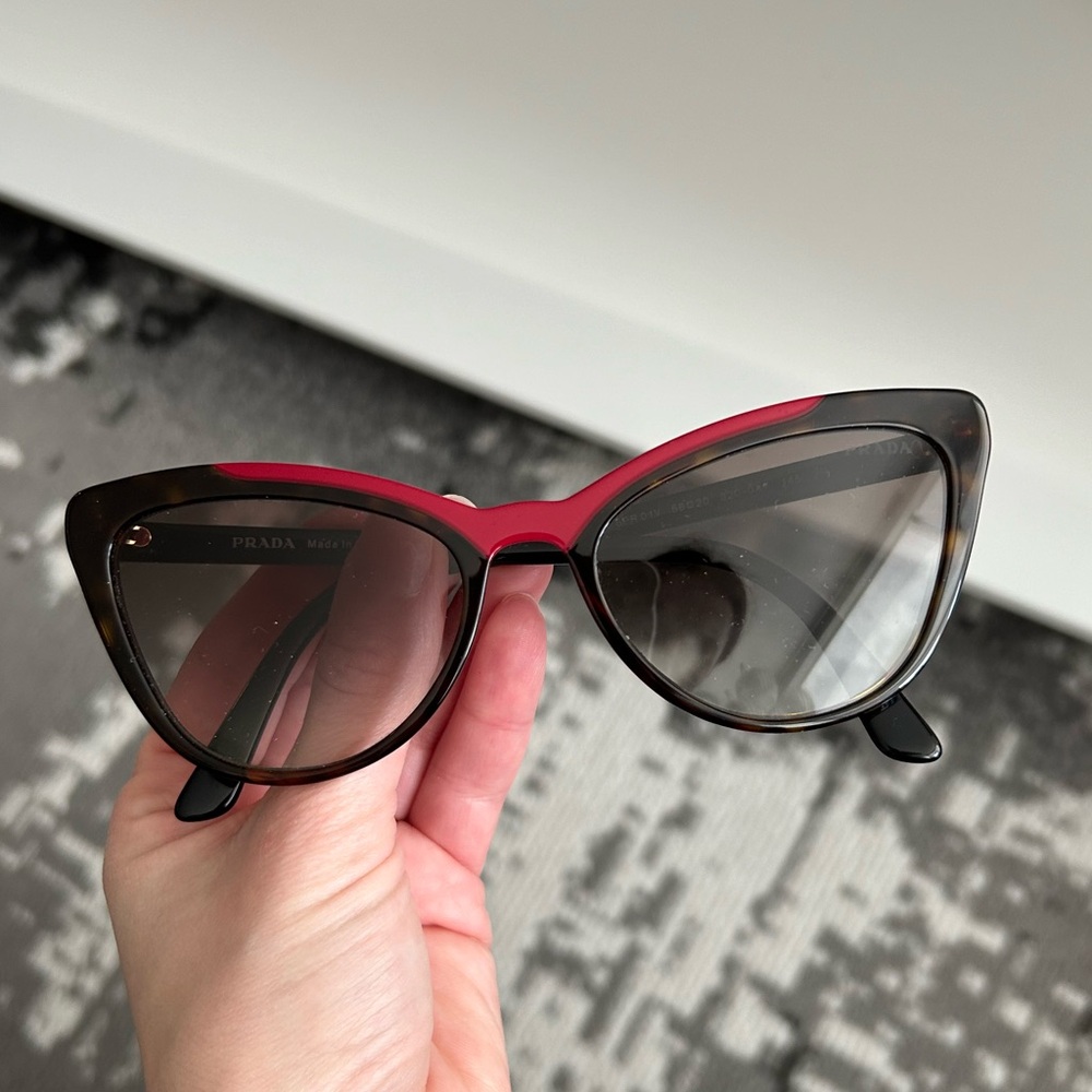 Prada 56mm Cat Eye Sunglasses - Picture 3 of 5